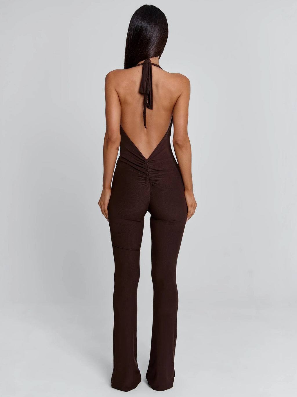 CARYS JUMPSUIT CHOCOLATE
