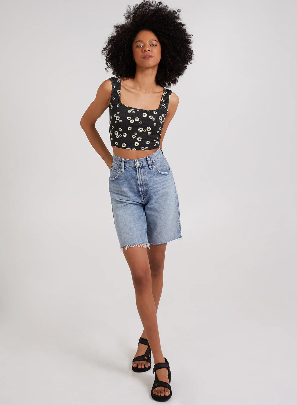 Floral Crop Top