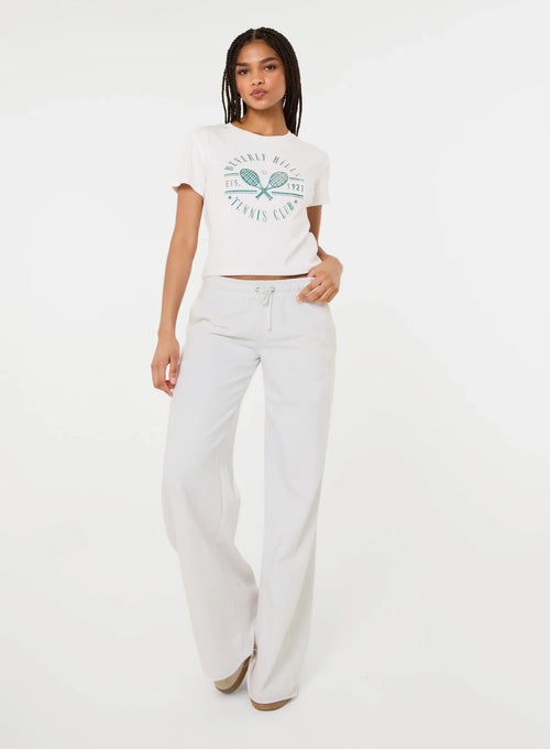 Beverly Hills Tennis Embellished T-Shirt