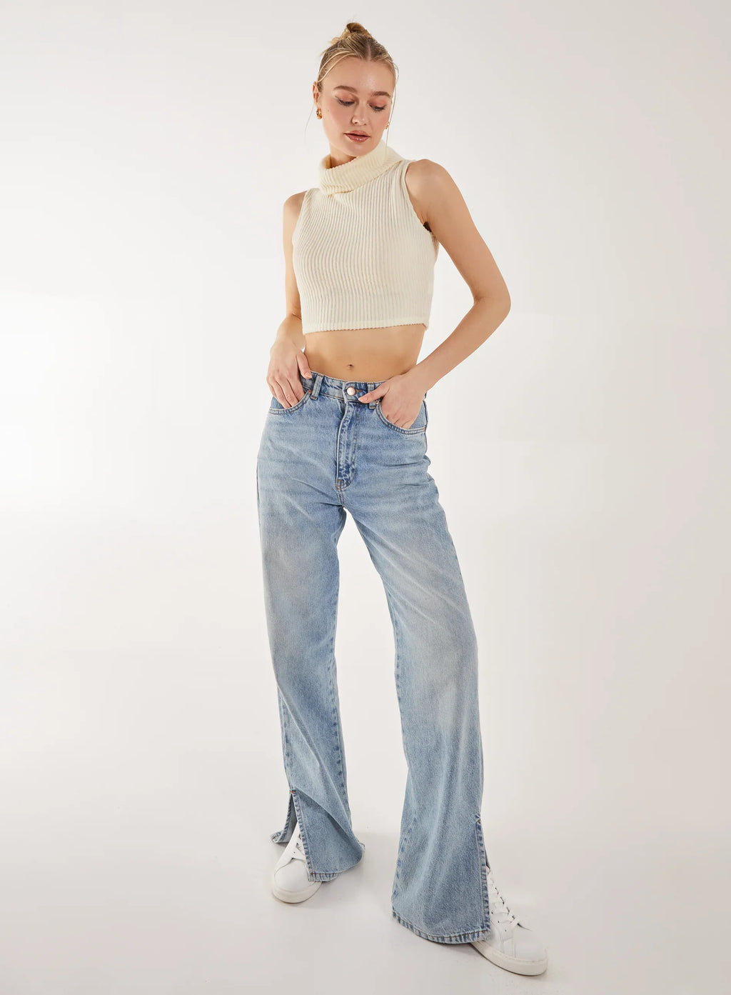 Brushed Racer Rib Vest