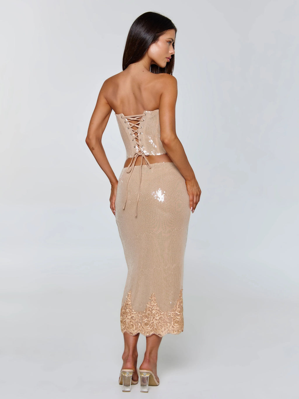SAELA TOP BEIGE