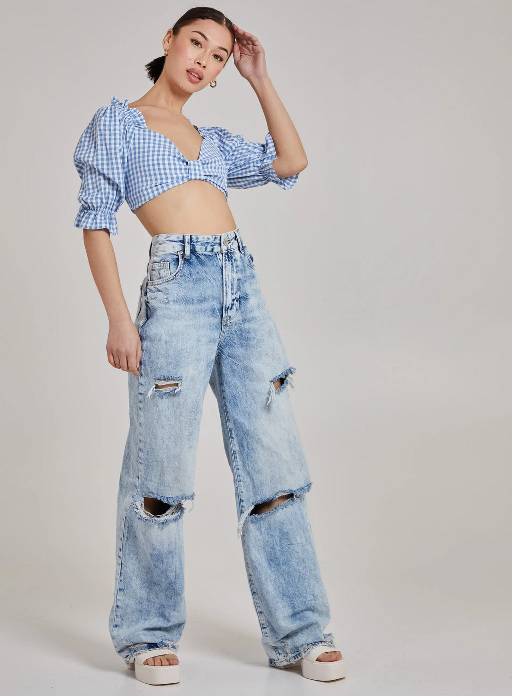 Cropped Check Top